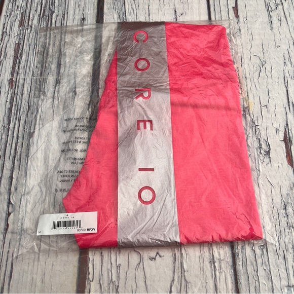 Core 10 women’s capri mid rise Leggings Pink size Medium - Picture 12 of 12